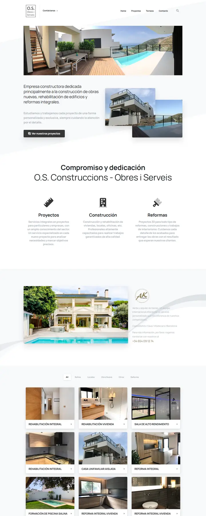 OS Construccions: Construcció