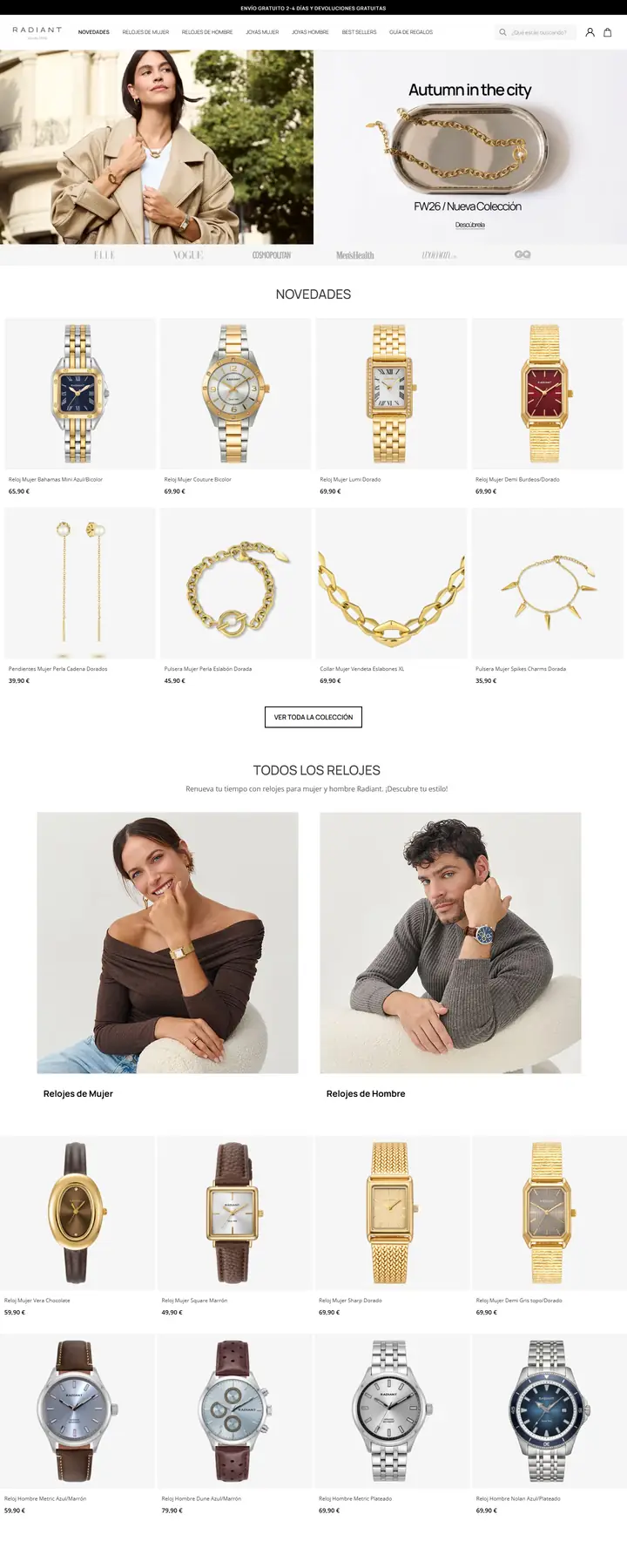 Radiant: Rellotges i joies